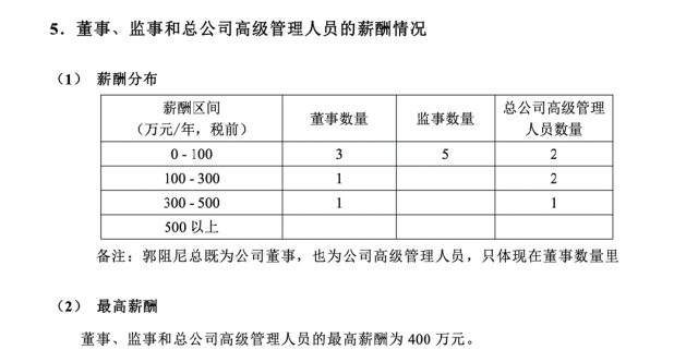 *前海财险2024年董监高薪酬情况，截图自2024年四季度偿付能力报告