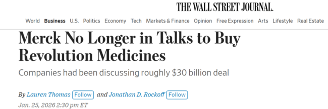 300亿并购告吹后，默沙东的钱要往哪花？