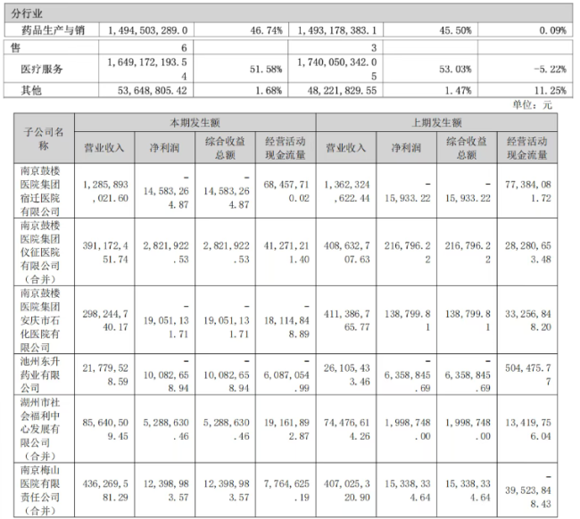 图片来源:金陵药业2025年年报
