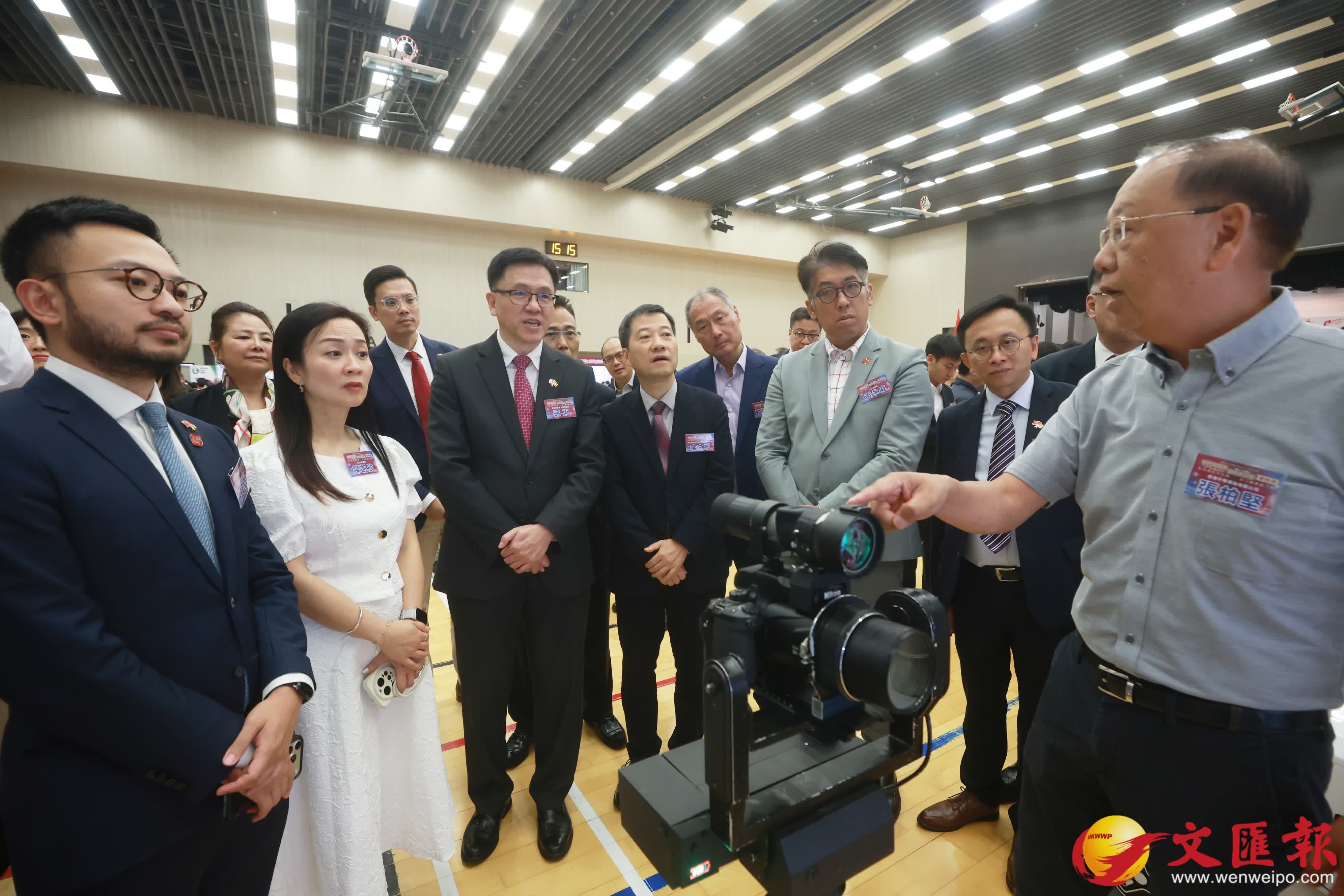 慶祝香港特別行政區成立29周年「科創築服務 科技惠民生」體驗展。（香港文匯報記者郭木又 攝）