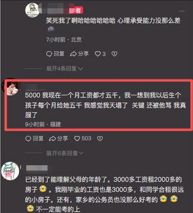 工作后,爸妈连5000生活费都不给我!女孩北京实习,崩溃吐槽
