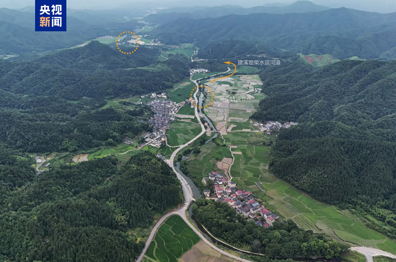 建溪窑材水运河道