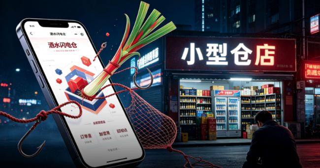 红火的酒水闪电仓是来“割韭菜”的吗?