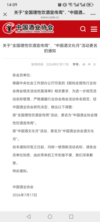 协会相关公告