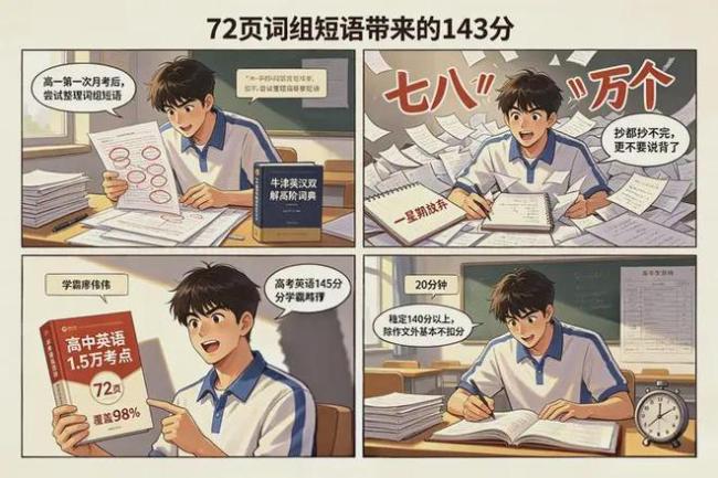 高中英语3500个单词,有没有什么高效的方法背诵?适合零基础突破