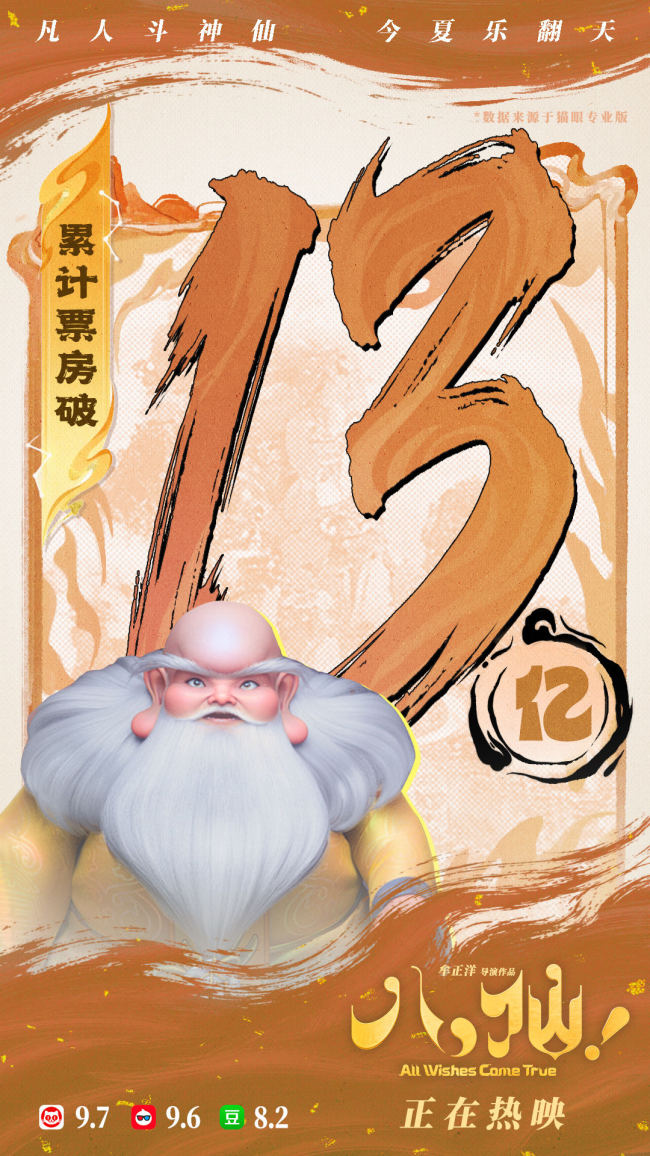 动画电影《八仙!》曝配音特辑 欢乐声线鲜活塑造凡人八仙群像