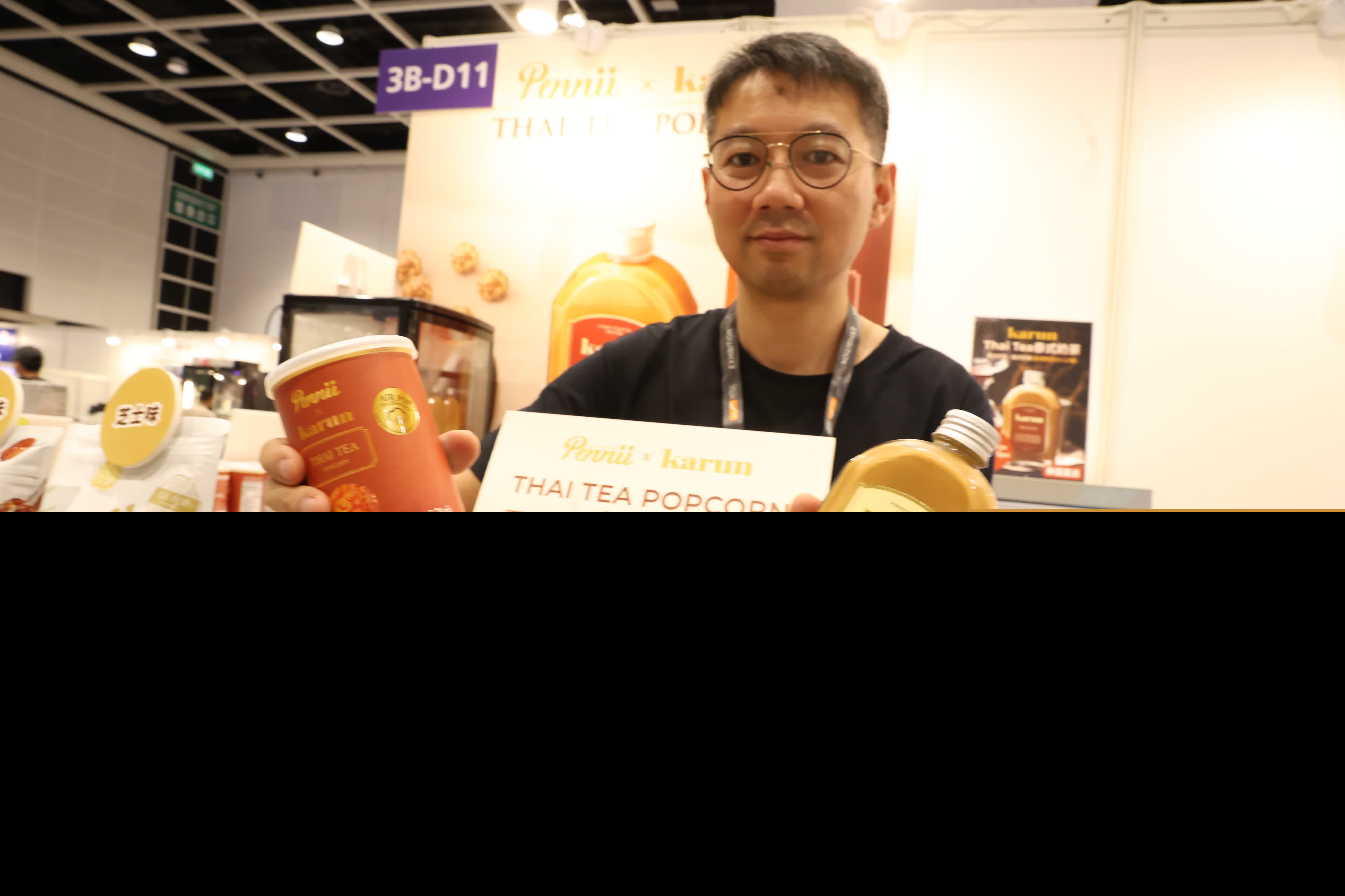 尊貴美食展區，特色網紅泰奶茶。香港文匯報記者萬霜靈 攝