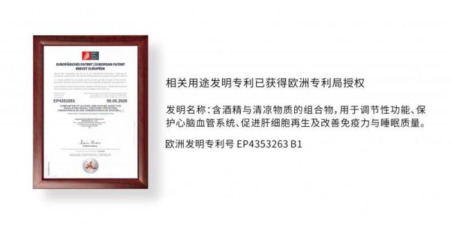 创新技术获欧美专利认证 听花酒为破解“饮酒伤身”难题提供中国方案